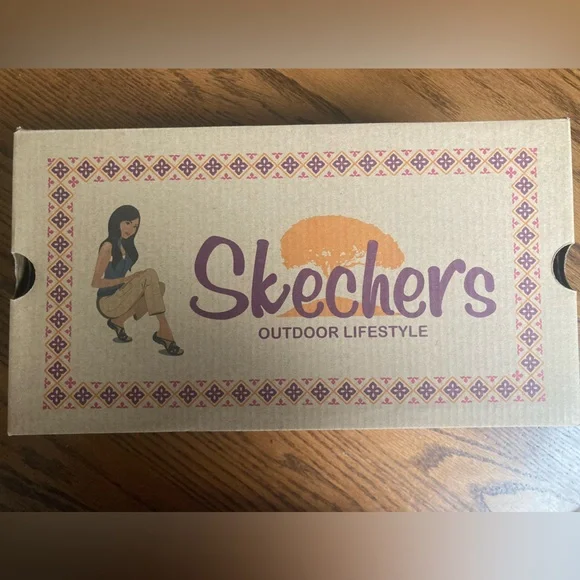 Like new Skechers Black Outdoor Sandals - Picture 10 of 11